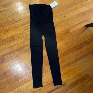 BLANQI- black maternity leggings- SIZE SMALL